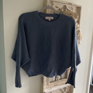 Philosophy Women's Deep Blue Crew Neck Sweater